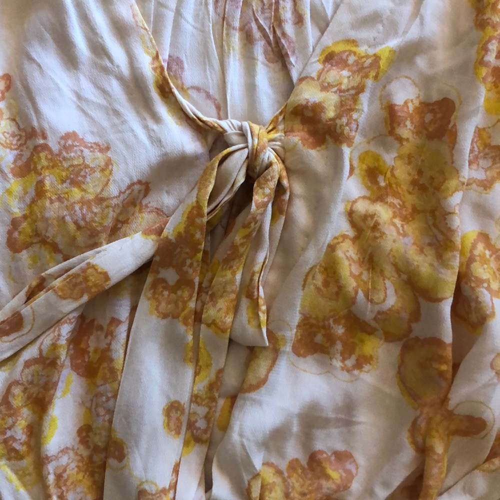 Free People Forties Feel Bell Sleeve Bodysuit - Picture 7 of 8